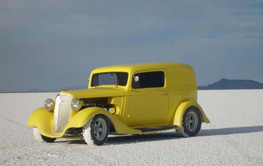 Will Willis' Chev at Bonneville in 2007